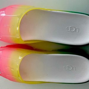 UGG Jella Clear Watercolors Slide women’s size 11